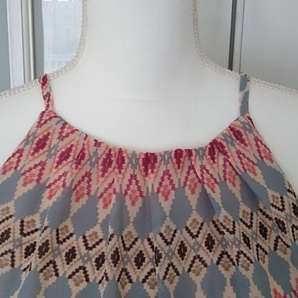 Tacera Aztec Print Sundress - Picture 2 of 15